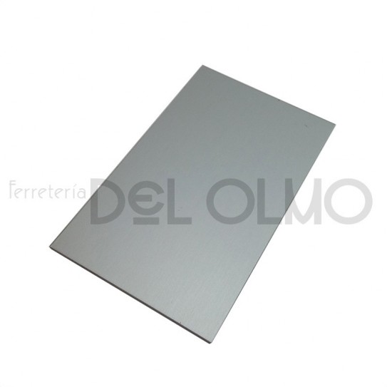 Placa de chapa de aluminio .080 x 8 x 12 pulgadas